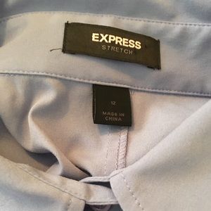 Express Tops - Express Stretch Button Down Shirt - Size 12 Express Tops - Express Stretch Button Down Shirt - Size 12